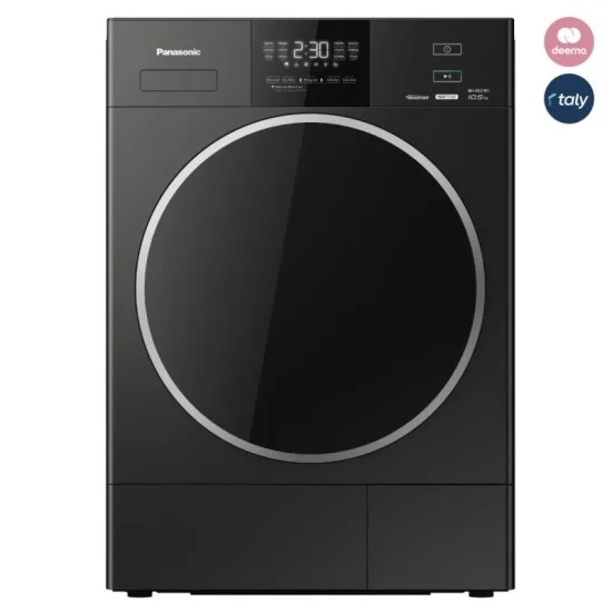 Panasonic Heat Pump 10.5 KG Dryer - Black